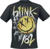 Blink-182 T-Shirt Herren Big Smile schwarz Band-Merch, Produktbild-Vorschau 1
