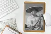 MuchoWow® Mauspad Mousepad Kunst - Maler - Liste - Gold Produktbild-Vorschau 5
