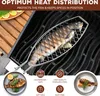 bremermann fish grill, manico pieghevole / acciaio inox / Anteprima dell’immagine prodotto 2