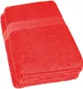 Frottier Duschtücher 2er Pack 70x140cm, 100% Baumwolle, Rot Produktbild-Vorschau 10