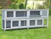 Doppel Kleintierstall Bommel Deluxe grau Produktbild-Vorschau 2