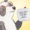 Mr. & Mrs. Panda Getränkeuntersetzer Personalisiert Tante Produktbild-Vorschau 2