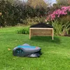 Relaxdays – garaż dla kosiarki automatycznej, drewno, wys. Podgląd zdjęcia produktu 2