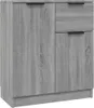 vidaXL Kredens szary Sonoma 60x30x70 cm Materiał Podgląd zdjęcia produktu 2