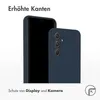 Accezz Liquid Silikoncase Samsung Galaxy A55 - Dunkelblau Produktbild-Vorschau 4