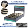 MODFU Boxspringbett 140×200 mit bettkasten,Polsterbett mit Produktbild-Vorschau 10