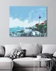 Zuty - Malen nach Zahlen - LEUCHTTURM AM MEER, 40x50 cm, Produktbild-Vorschau 2