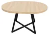 Table à manger ronde à rallonges 100-140 x 100 cm pour 4 à Voir les images du produit 8