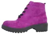 Waldläufer H-Luise Damenschuhe Schnürer Stiefel Violett Produktbild-Vorschau 1