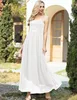 DRESSTELLS langes Abendkleid Spitze weiß für Hochzeit Größe Produktbild-Vorschau 6