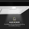 Klarstein Darya Dunstabzugshaube Wandhaube, , 90 cm, 310 Produktbild-Vorschau 5