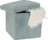Taburet s úložným prostorem 38 x 38 x 38 cm růžová Náhled obrázku produktu 3