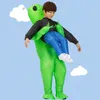 Juksun Alien Kostüm 120-150cm für Kinder PVC und Polyester Produktbild-Vorschau 15