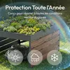 CASABEL Abri pour robot tondeuse, acier galvanisé, finition Voir les images du produit 4