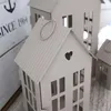 3tlg. Laterne HERZENSHAUS beige Haus Metall Lichterhaus mit Produktbild-Vorschau 3