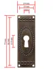 'FUXXER Schlüsselschilder, 73 x 24 mm, Bronze, 6er Set' Produktbild-Vorschau 4