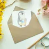 Mr. & Mrs. Panda Grußkarte Wirtschaftsanalytiker Herz - Produktbild-Vorschau 3