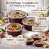 Mikrowellengeschirr 3er Set Mikrowellen Schalen Menüteller Produktbild-Vorschau 4