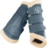 Eskadron Mesh Fauxfur Gamaschen steel blue Classic Sports Produktbild-Vorschau 1