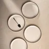 HOMLA Set AZRA Dessertteller mit schwarzem Rand 4er-Set Produktbild-Vorschau 6