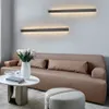 ZMH LED Applique murale Intérieur noir 100cm blanc chaud Voir les images du produit 3