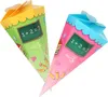 com-four® 2x Schultüte 30cm, Geschwisterschultüten aus Produktbild-Vorschau 1