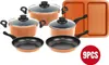 Herzberg HG-04838: 9 Pieces of Non-Stick Copper Cookware Voir les images du produit 13
