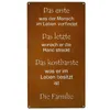 Rostikal Metall Spruchtafel Schild Edelrost 30 x 15 cm Produktbild-Vorschau 8