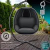 KESSER® Luxe Hängesessel mit Gestell + weicher Sitzkissen, Produktbild-Vorschau 6