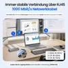 Siltcon® 14-in-1 USB-C Dockingstation mit 100W Adapter – 2x Produktbild-Vorschau 5