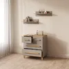 Cassettiera Livinity Mailo Cashmere/Artigianale 80 x 88 cm Anteprima dell’immagine prodotto 4