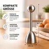 Eierköpfer Edelstahl 18/8 Eierschneider Eieröffner mit Produktbild-Vorschau 4
