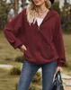 ASKSA Damen Kapuzenjacke Sweatshirt mit Reissverschlus Produktbild-Vorschau 2