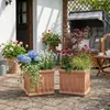 Teramico « Quadro Cipressi » Pot de fleurs en terre cuite Voir les images du produit 7