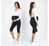 Be Mammy 3/4 Umstandsleggings aus Baumwolle BE20-229 Produktbild-Vorschau 2