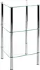 HAKU Scaffale da bagno cromato - Metallo, vetro di Anteprima dell’immagine prodotto 1