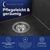 Granitspüle Küchenspüle 39x48 - Schwarz Einbauspüle Produktbild-Vorschau 7
