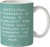 Mr. & Mrs. Panda cappuccinotasse Spruch 32. Geburtstag - Produktbild-Vorschau 1