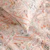 Estella Mako-Satin Bettwäsche 135x200 Nikola orange Paisley Produktbild-Vorschau 4