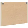 The back of a wooden panel with metal mounting brackets attached to the top corners. Podgląd zdjęcia produktu