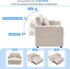 OKWISH Canapé Droit Convertible - Avec Fonction Lit Et Voir les images du produit 4
