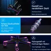 Fotel gamingowy premium ALFORDSON z podnóżkiem i podparciem Podgląd zdjęcia produktu 3