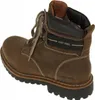 A single brown leather boot is shown against a white background. Anteprima dell’immagine prodotto