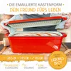 KRUSTENZAUBER Emaille Brotbackfrom mit Deckel inkl. Gärkorb Produktbild-Vorschau 5