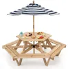 Set da giardino per bambini COSTWAY, adatto a 6 bambini, Anteprima dell’immagine prodotto 1