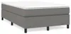 Estructura de cama con somier, color gris oscuro, 120x200 Vista previa de la imagen del producto 1