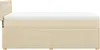 Boxspringbett mit Matratze Creme 90x190 cm Stoff Produktbild-Vorschau 5