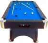 Billardtisch Pool Billard Tisch blau mit Zubehör robust 145 Produktbild-Vorschau 1