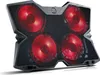 NOTEBOOK LAPTOP KÜHLER COOLER KÜHLPAD STÄNDER 4 x LED Produktbild-Vorschau 1