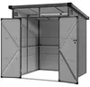 Outsunny Gerätehaus Kunststoff 3,24m³ 190x191x215cm Produktbild-Vorschau 1